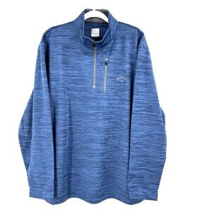 Callaway Blue Quarter-Zip Sweatshirt